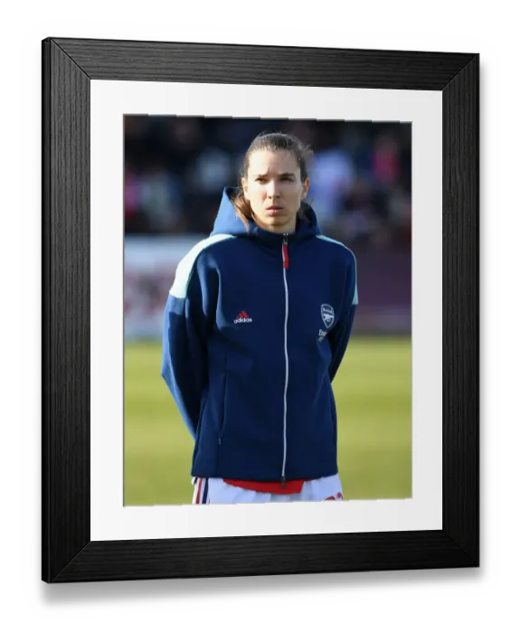 Framed Print : Arsenal's Tobin Heath Gears Up for FA WSL Clash Against Manchester United