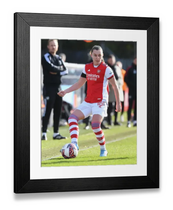 Framed Print : Arsenal's Noelle Maritz in Action: Arsenal Women vs Manchester United Women (FA WSL 2021-22) Framed Print : Arsenal's Noelle Maritz in Action: Arsenal Women vs Manchester United Women (FA WSL 2021-22)