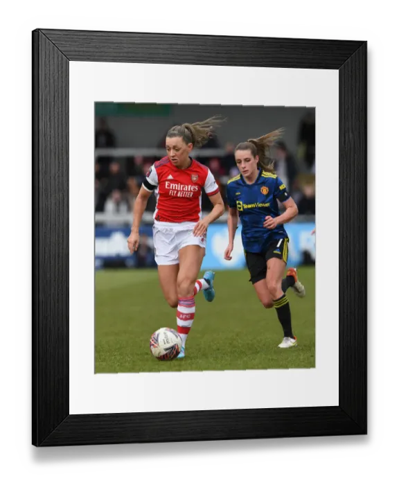Framed Print : Arsenal's Katie McCabe Stars in Arsenal Women's Victory over Manchester United Women, FA WSL 2021-22 Framed Print : Arsenal's Katie McCabe Stars in Arsenal Women's Victory over Manchester United Women, FA WSL 2021-22