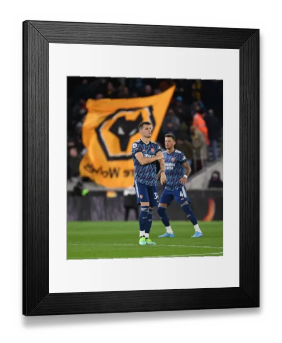 Framed Print : Granit Xhaka in Action: Arsenal vs. Wolverhampton Wanderers, Premier League 2021-22 Framed Print : Granit Xhaka in Action: Arsenal vs. Wolverhampton Wanderers, Premier League 2021-22