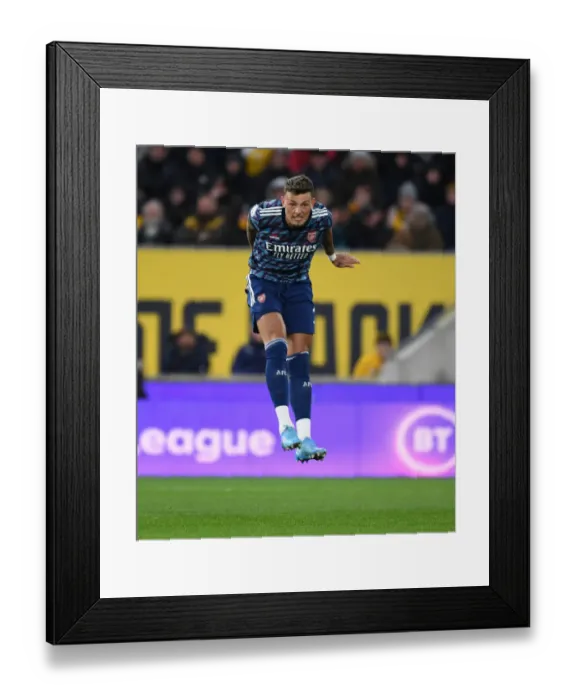 Framed Print : Ben White in Action: Arsenal vs. Wolverhampton Wanderers, Premier League 2021-22 Framed Print : Ben White in Action: Arsenal vs. Wolverhampton Wanderers, Premier League 2021-22
