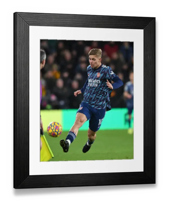 Framed Print : Emile Smith Rowe Shines: Wolverhampton Wanderers vs. Arsenal, Premier League 2021-22 Framed Print : Emile Smith Rowe Shines: Wolverhampton Wanderers vs. Arsenal, Premier League 2021-22