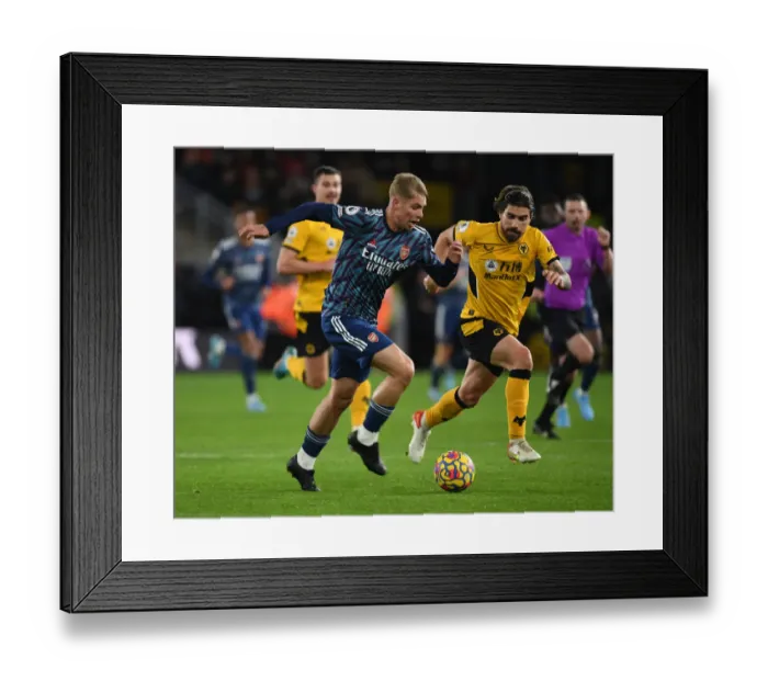 Framed Print : Emile Smith Rowe's Star Performance: Arsenal Triumph Over Wolverhampton Wanderers in the Premier League 2021-22 Framed Print : Emile Smith Rowe's Star Performance: Arsenal Triumph Over Wolverhampton Wanderers in the Premier League 2021-22