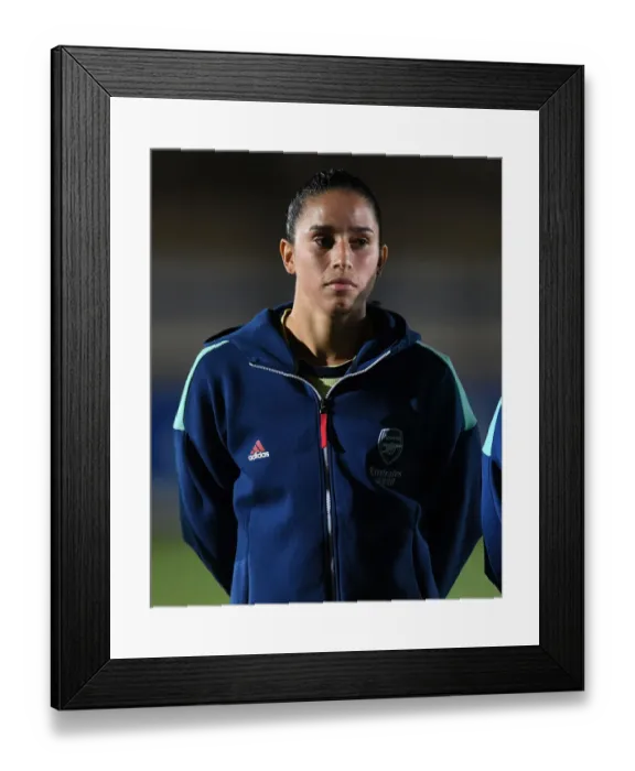Framed Print : Arsenal's Rafaelle Souza: Unwavering Determination Ahead of FA WSL Showdown Against Chelsea Framed Print : Arsenal's Rafaelle Souza: Unwavering Determination Ahead of FA WSL Showdown Against Chelsea