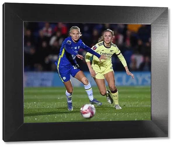 Lia Walti Closes In on Pernille Harder: Chelsea Women vs Arsenal Women, FA WSL Showdown