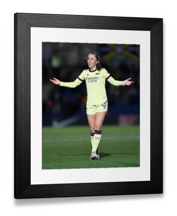 Framed Print : Arsenal's Lia Walti in Action Against Chelsea Women in FA WSL Match