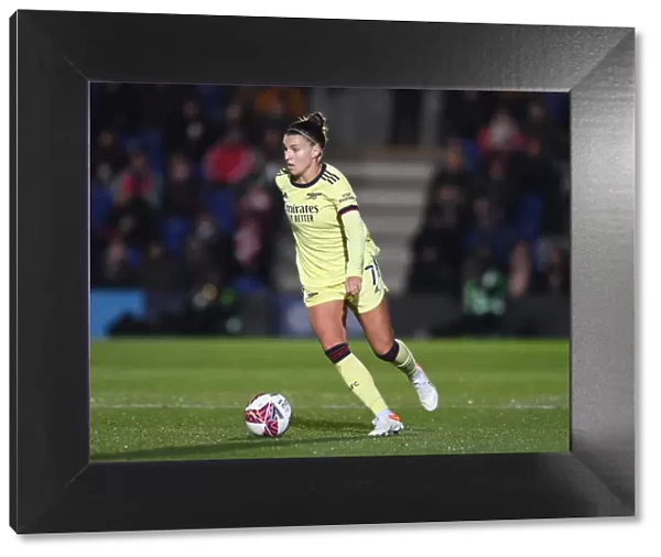 Steph Catley in Action: A Riveting Moment from Chelsea Women vs. Arsenal Women, FA WSL 2021-22