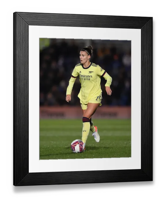 Framed Print : Clash of Titans: Steph Catley's Battle in FA WSL: Chelsea Women vs Arsenal Women