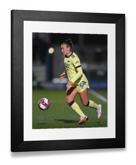 Framed Print : Caitlin Foord in Action: Chelsea Women vs. Arsenal Women, FA WSL 2021-22