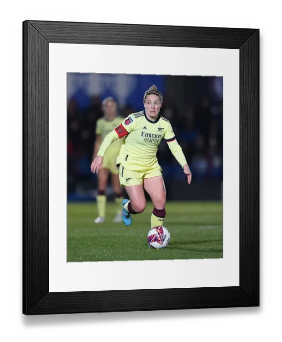 Framed Print : Arsenal's Kim Little in Action: FA WSL 2021-22 - Chelsea Women vs. Arsenal Women