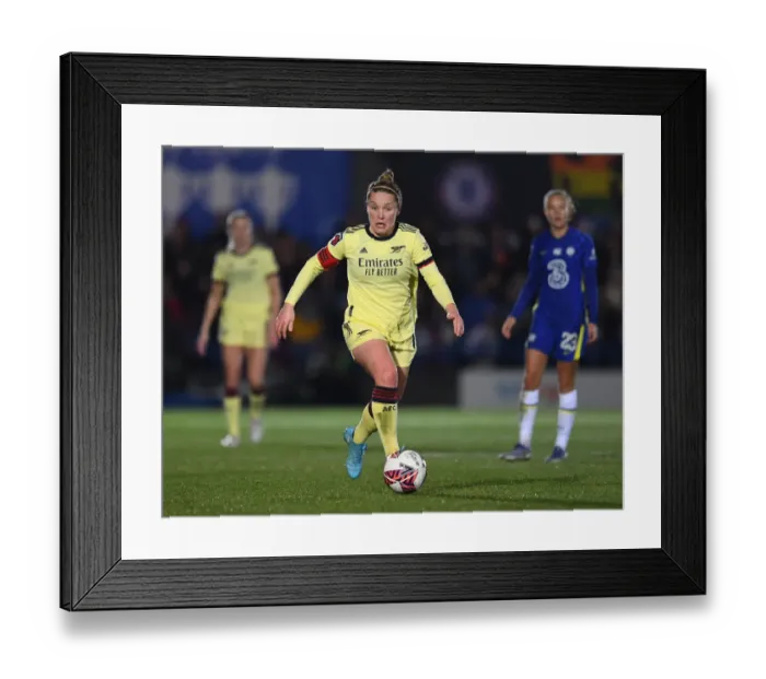 Framed Print : Kim Little in Action: Chelsea Women vs. Arsenal Women, FA WSL 2021-22 Framed Print : Kim Little in Action: Chelsea Women vs. Arsenal Women, FA WSL 2021-22