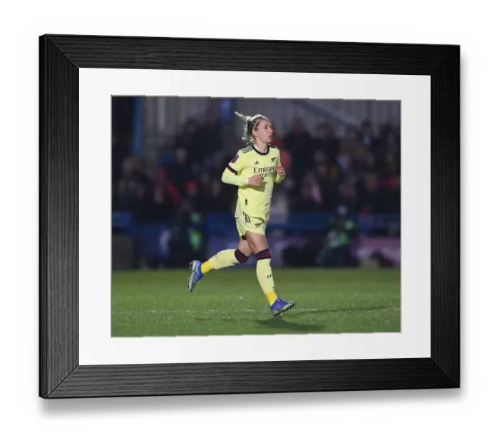 Framed Print : Jordan Nobbs in Action: Chelsea Women vs. Arsenal Women, FA WSL 2021-22