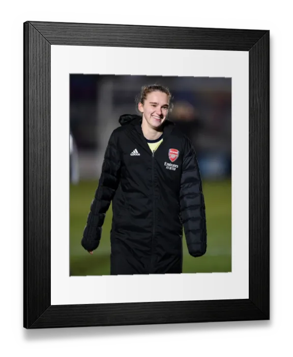 Framed Print : Vivianne Miedema's Reaction: Chelsea Women vs. Arsenal Women, FA WSL 2021-22