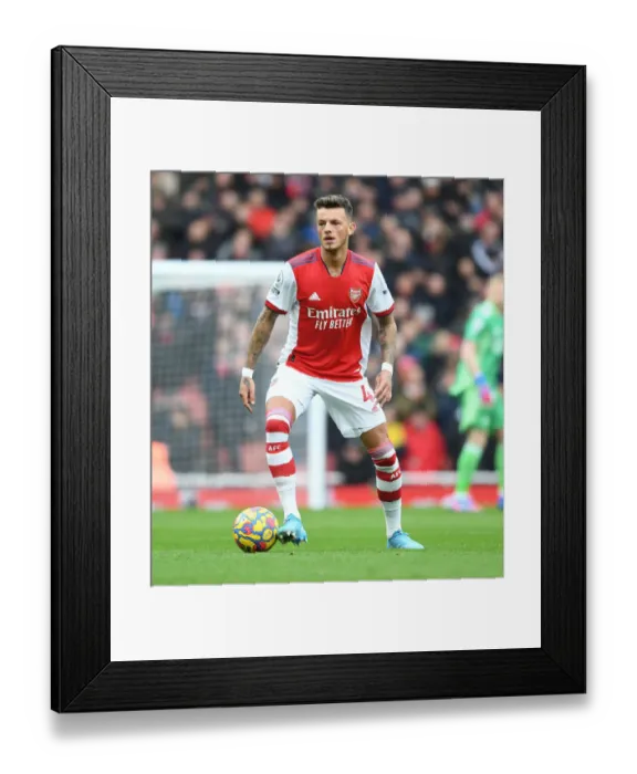Framed Print : Arsenal's Ben White in Action: Arsenal vs. Brentford, Premier League 2021-22 Framed Print : Arsenal's Ben White in Action: Arsenal vs. Brentford, Premier League 2021-22