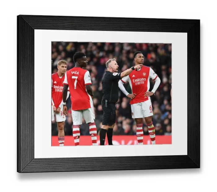 Framed Print : Saka vs Gabriel: A Intense Rivalry Unfolds - Arsenal vs Brentford, Premier League 2021-22 Framed Print : Saka vs Gabriel: A Intense Rivalry Unfolds - Arsenal vs Brentford, Premier League 2021-22
