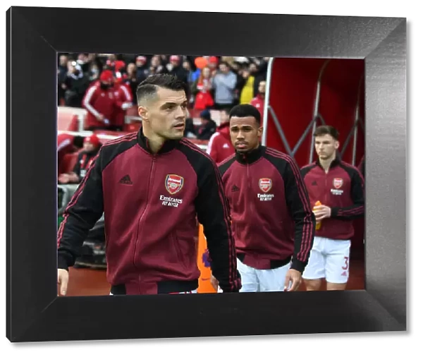 Granit Xhaka Gears Up: Arsenal vs Brentford, Premier League 2021-22