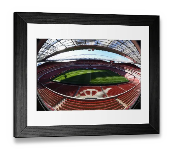 Framed Print : Arsenal vs. Wolverhampton Wanderers: Premier League Showdown at Emirates Stadium