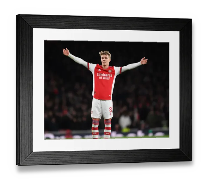 Framed Print : Martin Odegaard: Arsenal vs. Wolverhampton Wanderers, Premier League 2021-22 Framed Print : Martin Odegaard: Arsenal vs. Wolverhampton Wanderers, Premier League 2021-22