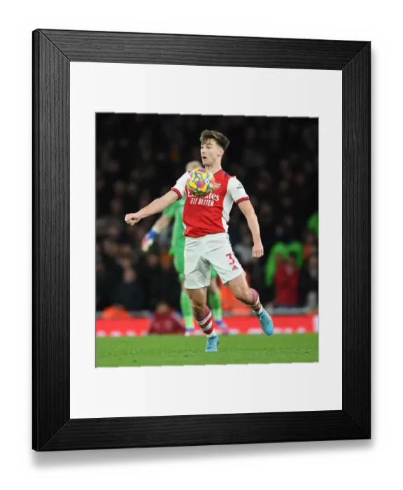Framed Print : Arsenal's Kieran Tierney in Action during Arsenal vs. Wolverhampton Wanderers, Premier League 2021-22 Framed Print : Arsenal's Kieran Tierney in Action during Arsenal vs. Wolverhampton Wanderers, Premier League 2021-22