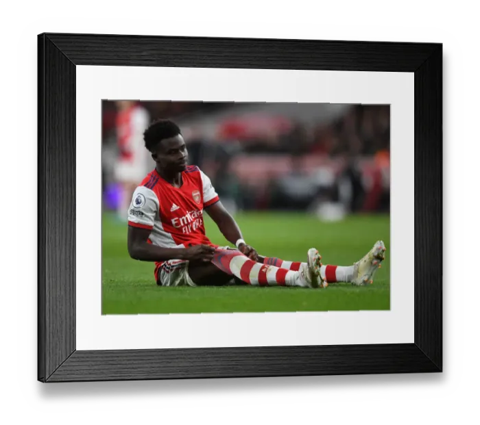 Framed Print : Bukayo Saka in Action: Arsenal vs. Wolverhampton Wanderers, Premier League 2021-22 Framed Print : Bukayo Saka in Action: Arsenal vs. Wolverhampton Wanderers, Premier League 2021-22