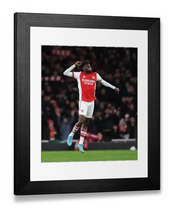 Framed Print : Arsenal Celebrate Premier League Victory Over Wolverhampton Wanderers: Thomas Partey's Emotional Full-Time Reaction Framed Print : Arsenal Celebrate Premier League Victory Over Wolverhampton Wanderers: Thomas Partey's Emotional Full-Time Reaction
