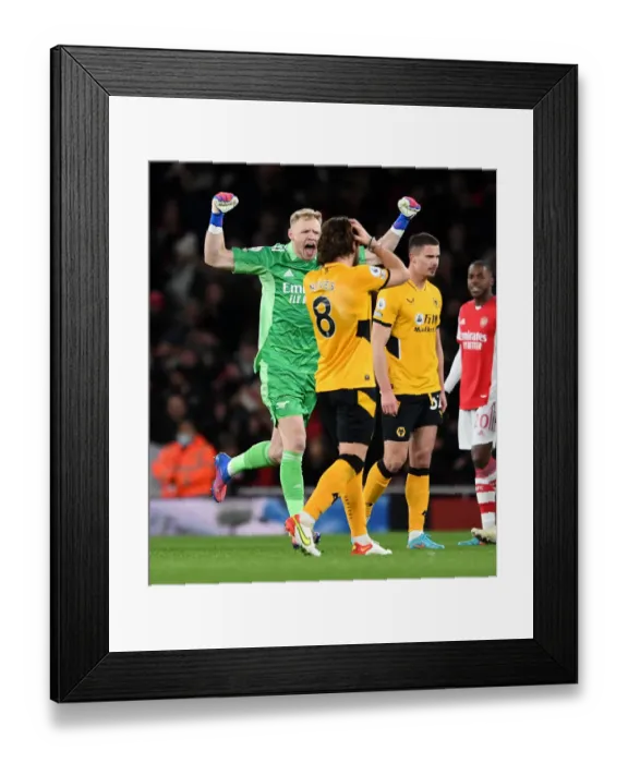 Framed Print : Arsenal Celebrate Hard-Fought Victory Over Wolverhampton Wanderers in the Premier League Framed Print : Arsenal Celebrate Hard-Fought Victory Over Wolverhampton Wanderers in the Premier League