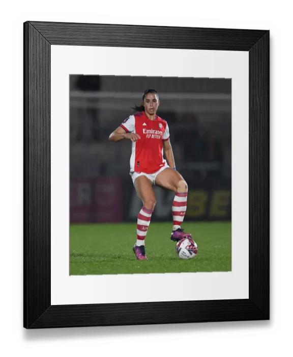Framed Print : Arsenal's Rafaelle Souza in Action: Arsenal Women vs Reading Women, FA WSL 2021-22