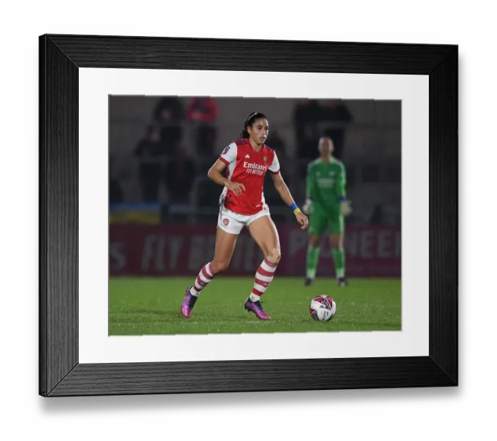 Framed Print : Arsenal Women vs Reading Women: Rafaelle Souza in Action during the 2021-22 Barclays FA Womens Super League Match Framed Print : Arsenal Women vs Reading Women: Rafaelle Souza in Action during the 2021-22 Barclays FA Womens Super League Match