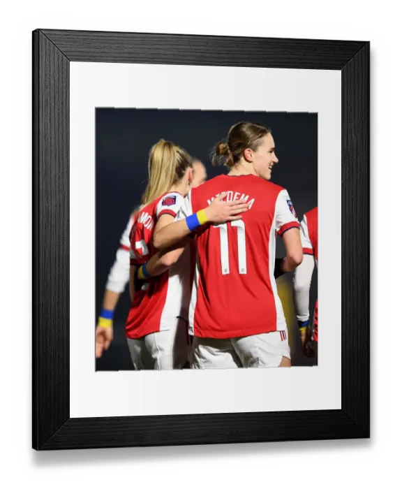 Framed Print : Arsenal Women's Super League Victory: Vivianne Miedema Scores First Goal Against Reading Framed Print : Arsenal Women's Super League Victory: Vivianne Miedema Scores First Goal Against Reading