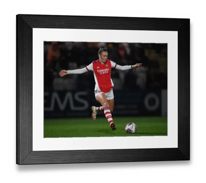 Framed Print : Arsenal Women vs Reading Women: Caitlin Foord in Action during the 2021-22 Barclays FA Womens Super League Match