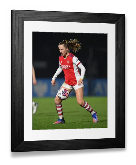 Framed Print : Arsenal Women vs Reading Women: Lia Walti in Action during the 2021-22 Barclays FA WSL Match