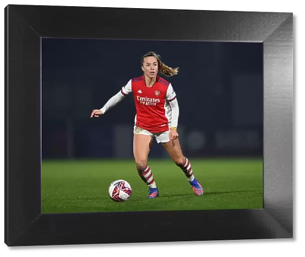 Arsenal's Lia Walti in Action: FA WSL Match - Arsenal Women vs Reading Women (2021-22)