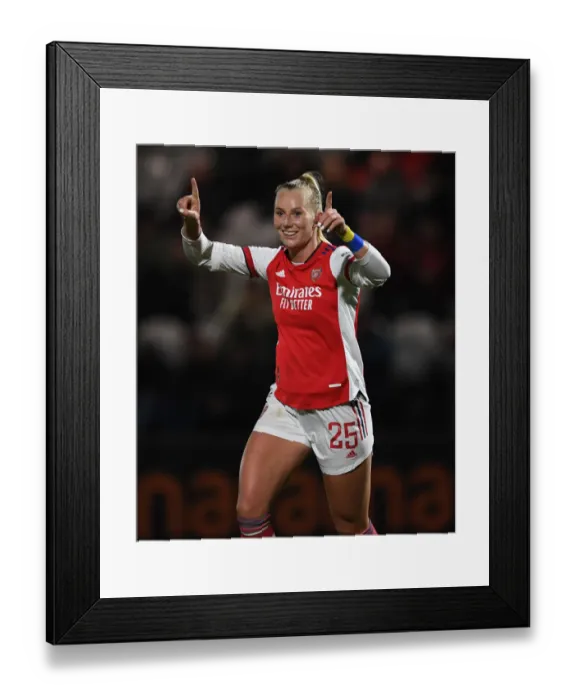 Framed Print : Arsenal Women's Historic Super League Victory: Stina Blackstenius Scores Record-Breaking Goal Framed Print : Arsenal Women's Historic Super League Victory: Stina Blackstenius Scores Record-Breaking Goal