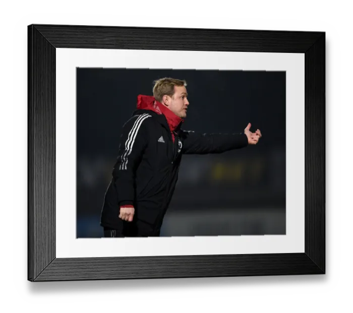 Framed Print : Arsenal Women vs Reading Women: Jonas Eidevall Leads at Meadow Park (FA WSL 2021-22)