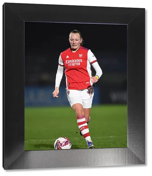 Arsenal Women vs Reading Women: Frida Maanum in Action during the 2021-22 Barclays FA Womens Super League Match