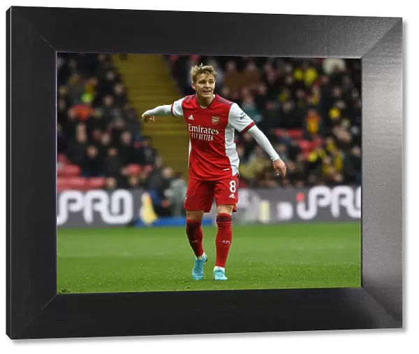 Martin Odegaard: Arsenal's Midfield Maestro Dazzles in Premier League Victory Over Watford