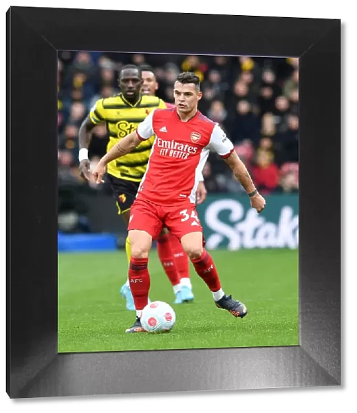 Granit Xhaka: Midfield Maestro Leads Arsenal to Premier League Victory vs. Watford, March 2022