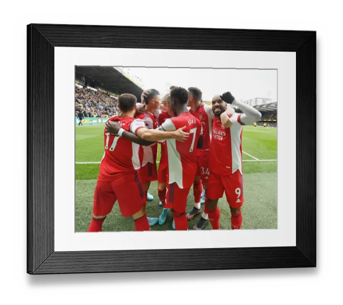 Framed Print : Martinelli Hat-Trick: Arsenal's Victory Over Watford in Premier League 2021-22 Framed Print : Martinelli Hat-Trick: Arsenal's Victory Over Watford in Premier League 2021-22