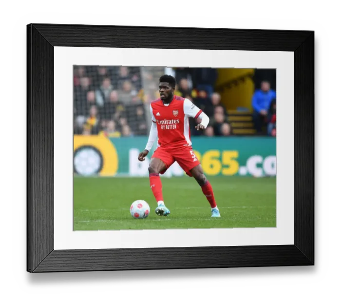 Framed Print : Thomas Partey's Midfield Masterclass: Arsenal's Dominant Performance Against Watford, Premier League 2021-22 Framed Print : Thomas Partey's Midfield Masterclass: Arsenal's Dominant Performance Against Watford, Premier League 2021-22
