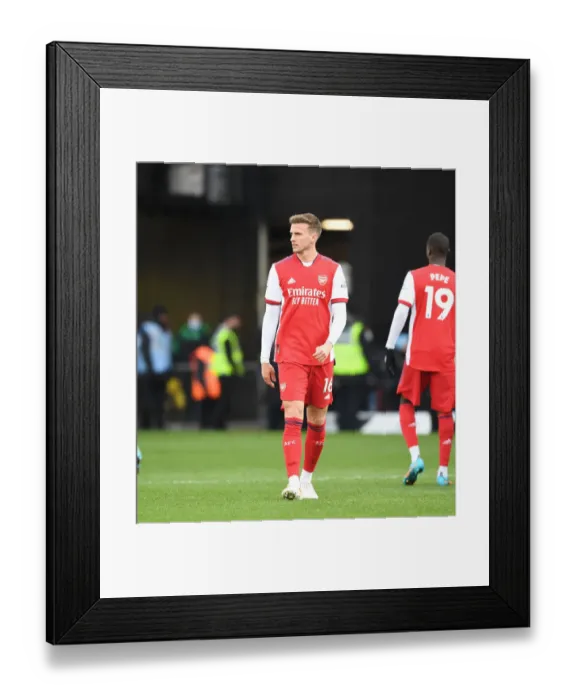 Framed Print : Rob Holding in Action: Arsenal vs. Watford, Premier League 2021-22 Framed Print : Rob Holding in Action: Arsenal vs. Watford, Premier League 2021-22