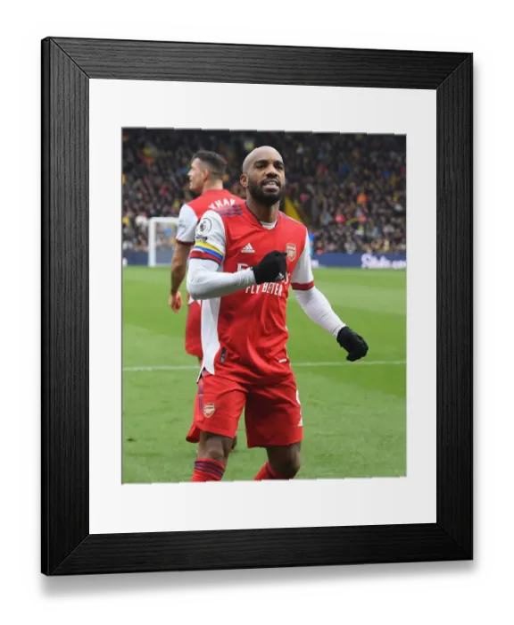 Framed Print : Arsenal's Martinelli Scores Third Goal in Watford Victory, Premier League 2021-22 Framed Print : Arsenal's Martinelli Scores Third Goal in Watford Victory, Premier League 2021-22