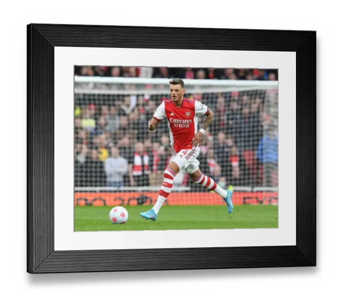 Framed Print : Arsenal's Ben White in Action: Premier League 2021-22 - Arsenal vs. Leicester City Framed Print : Arsenal's Ben White in Action: Premier League 2021-22 - Arsenal vs. Leicester City