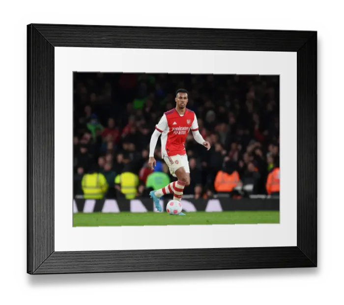 Framed Print : Gabriel Faces Liverpool: Arsenal vs. Liverpool, Premier League 2021-22 Framed Print : Gabriel Faces Liverpool: Arsenal vs. Liverpool, Premier League 2021-22