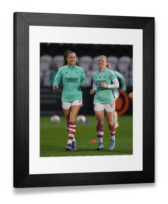Framed Print : Arsenal Women v Coventry United: Vitality Womens FA Cup Quarter Final