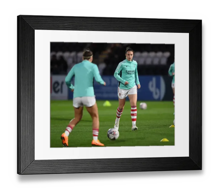 Framed Print : Arsenal's Lotte Wubben-Moy Gears Up for FA Cup Quarterfinals Clash Against Coventry United Framed Print : Arsenal's Lotte Wubben-Moy Gears Up for FA Cup Quarterfinals Clash Against Coventry United