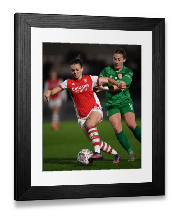Framed Print : Arsenal Women vs Coventry United: Vitality FA Women's Cup Quarterfinals Showdown