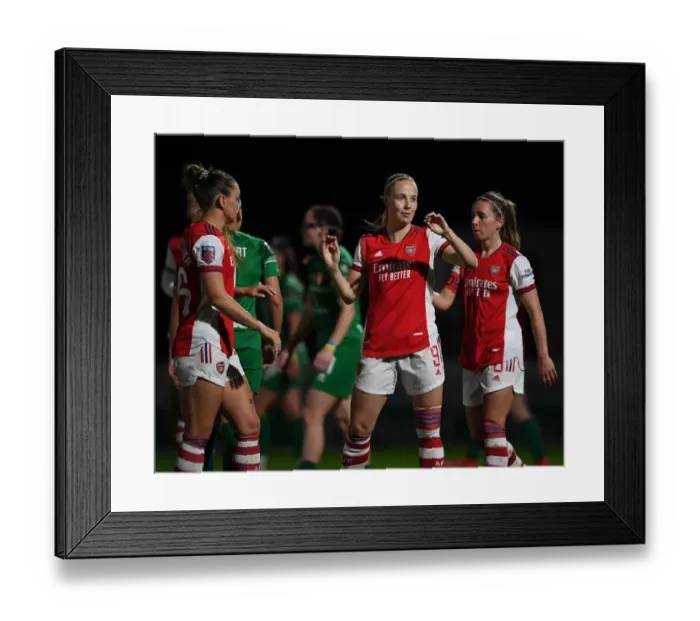 Framed Print : Arsenal Women's FA Cup Triumph: Beth Mead Nets Brace in Quarterfinals vs Coventry United Framed Print : Arsenal Women's FA Cup Triumph: Beth Mead Nets Brace in Quarterfinals vs Coventry United