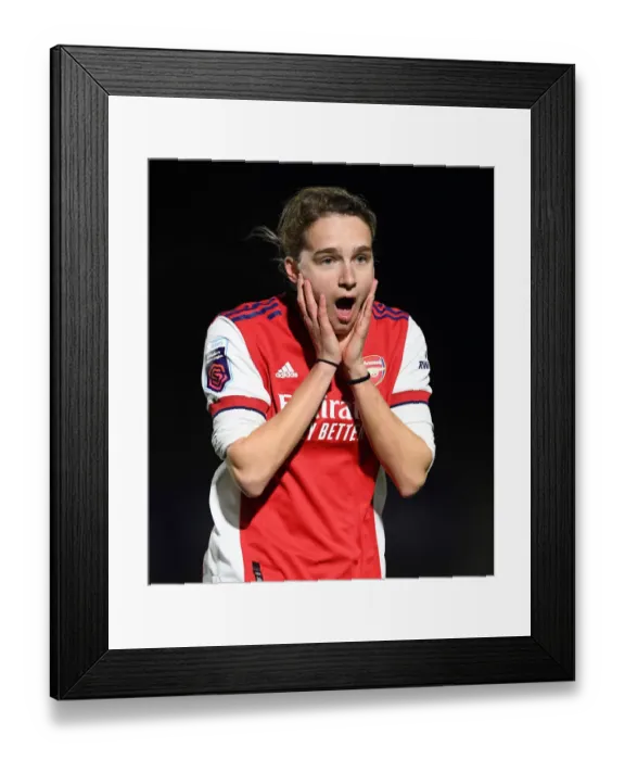 Framed Print : Vivianne Miedema's Brilliance: Arsenal Women Advance in FA Cup with Quarterfinal Win over Coventry United Framed Print : Vivianne Miedema's Brilliance: Arsenal Women Advance in FA Cup with Quarterfinal Win over Coventry United