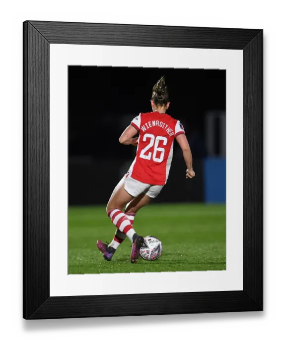 Framed Print : Arsenal Women vs Coventry United: Vitality FA Cup Quarterfinal Showdown