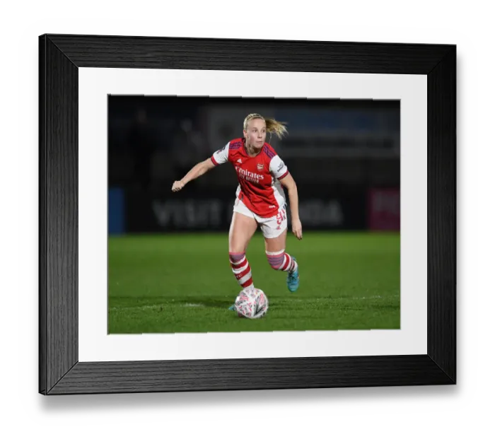 Framed Print : Arsenal Women vs Coventry United: Vitality FA Women's Cup Quarterfinal Showdown